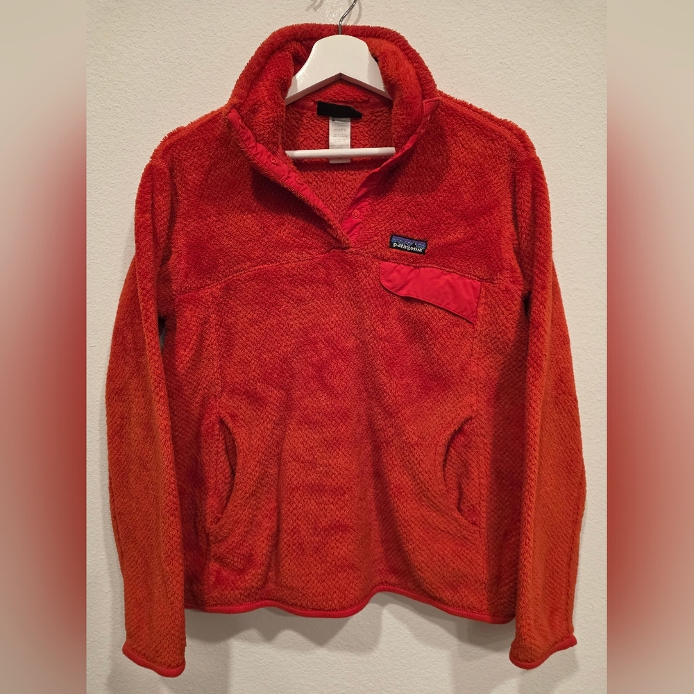 Patagonia Vibrant Red Fleece Jacket